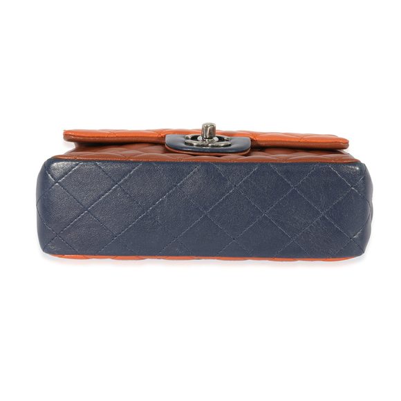 Chanel Tricolor Lambskin Classic Rectangular Mini Flap - Picture 5 of 8